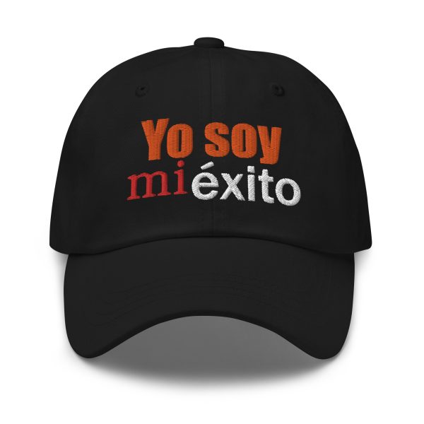 Gorra unisex negra YO SOY MI ÉXITO - Coaching tu éxito (1)
