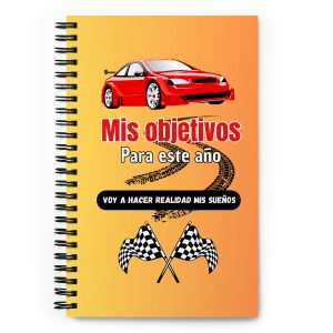 Bloc de objetivos con espiral carrera (A5)