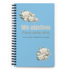 Bloc de objetivos con espiral celeste (A5)